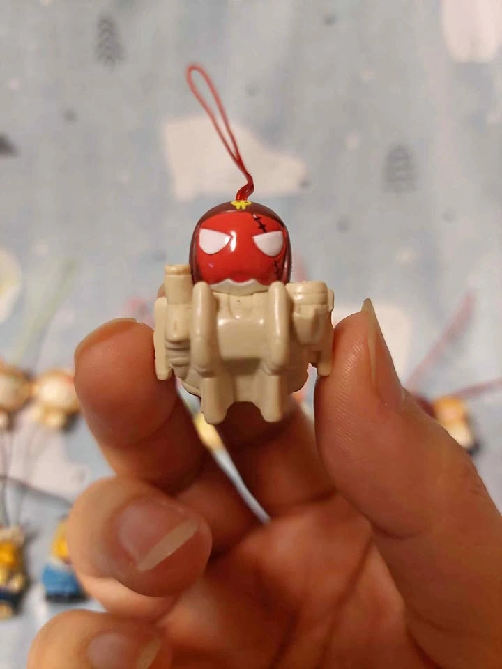 ⚽️ Peek-a-Keroro Gunso Sgt Frog - Vintage Tomy Phone/Bag Charm
