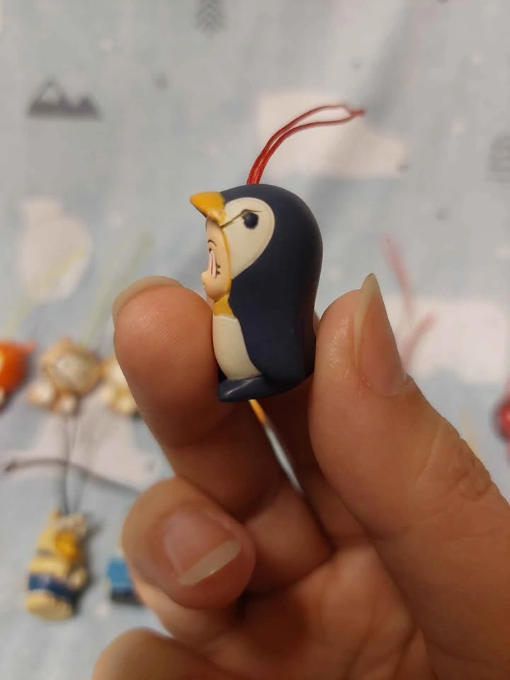 ⚽️ Vintage Tomy Sgt. Frog Angol Mois Penguin Phone/Bag Charm - photo 2