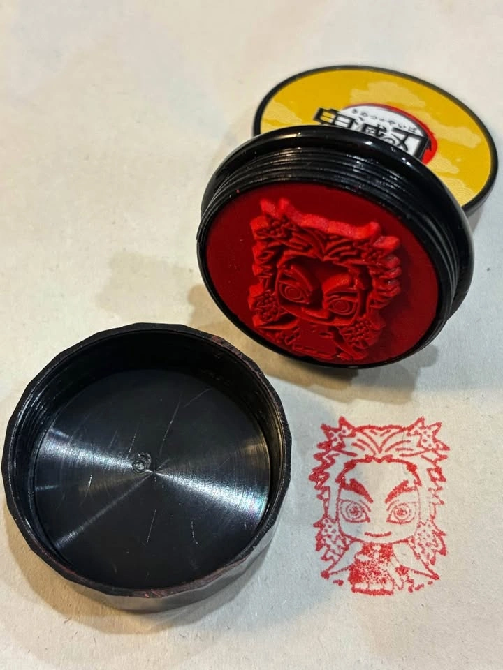 ⚽️ Demon Slayer - Self-Inking Character Stamp! Kyojuro 😊 - photo 3