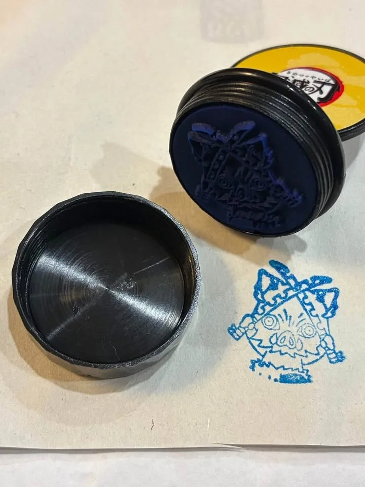 ⚽️ Demon Slayer - Self-Inking Character Stamp! Inousuke - photo 3