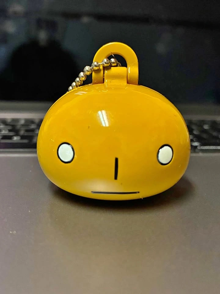 ⚽️ San-X Vintage Big Head Character Pop-out Keychain: Kogepan