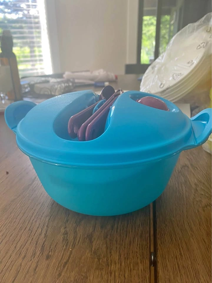Brand name Tupperware never used