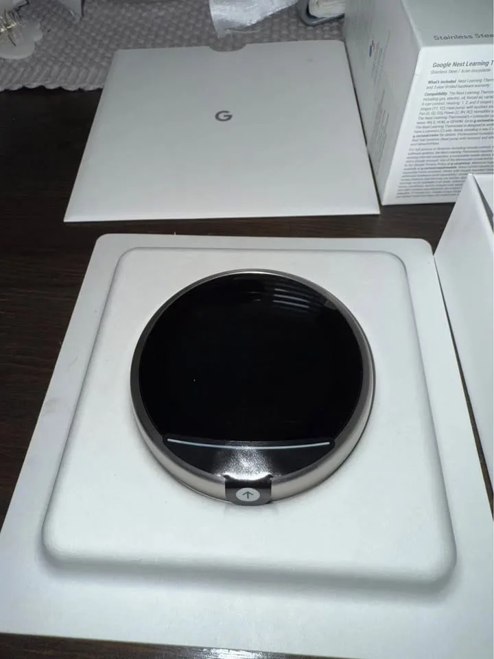 Brand New Nest Gen3 thermostat with 3 temperature sensors image indicator(4)