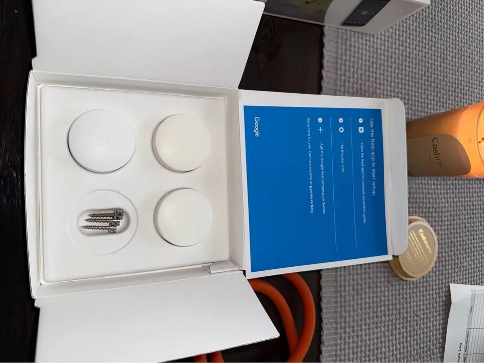 Brand New Nest Gen3 thermostat with 3 temperature sensors image indicator(5)