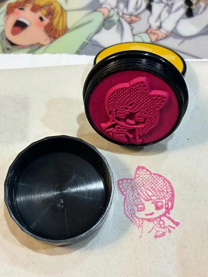 ⚽️ Demon Slayer - Self-Inking Character Stamp! Kanao 😊 - photo 3