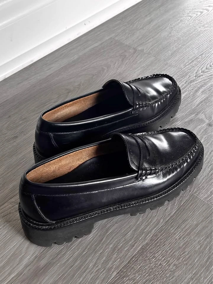 Black GH Bass Loafers