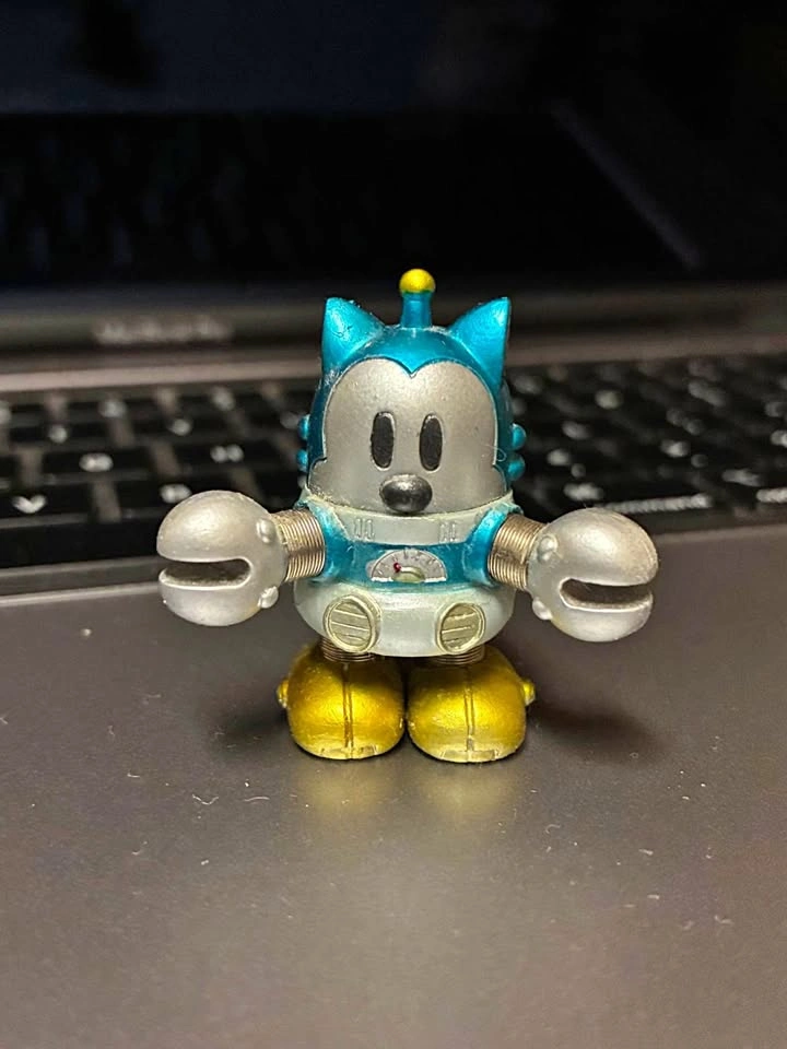 ⚽️ Disney - Vintage Robotic Spring Mickey Mouse’s Cat Friend