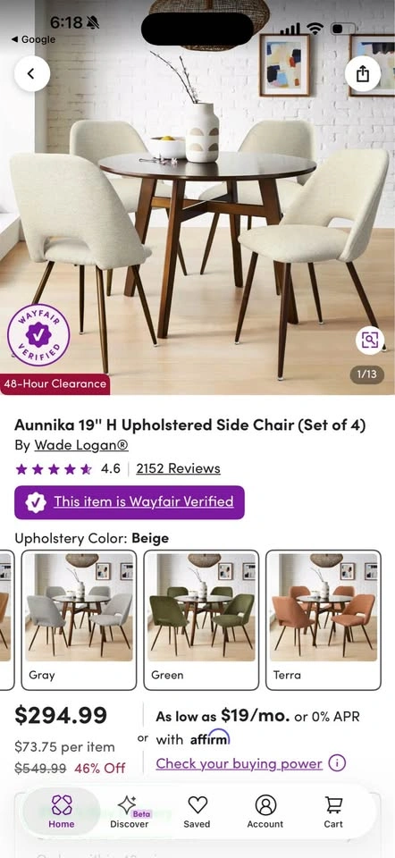 Modern cream leather upholstered dining/accent chair (TWO AVAILA - photo 4