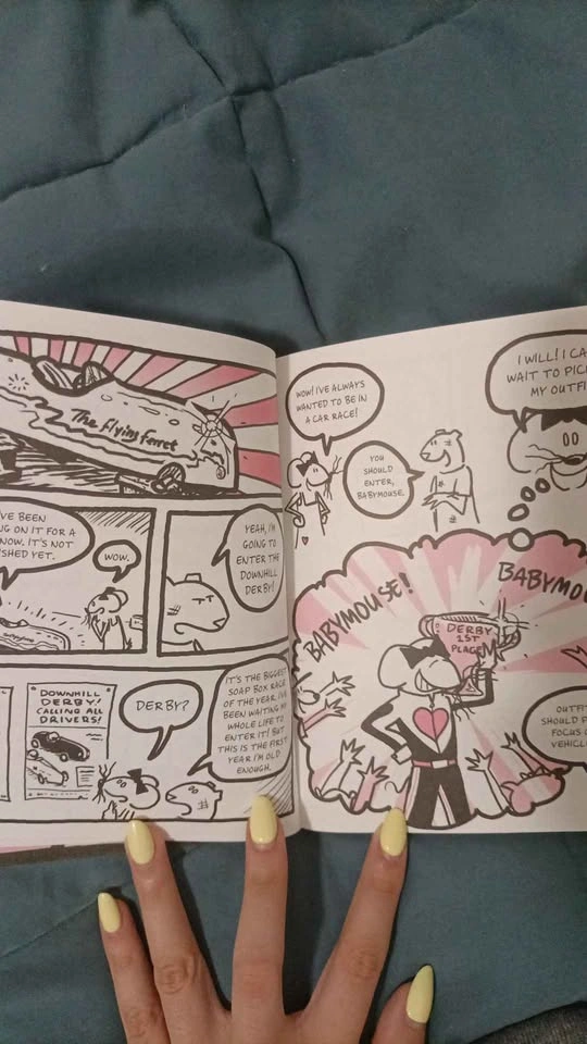 Babymouse #12: Burns Rubber ⚽ - photo 3