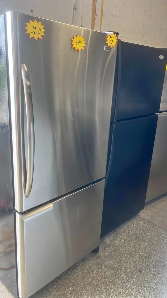 Maytag Stainless Steel Bottom Freezer Refrigerator 30”