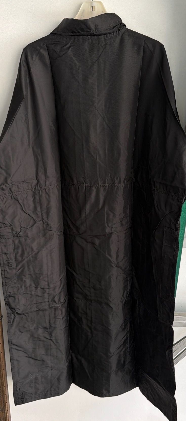 Blauer Defender Reversible Full Length Rain Coat-Black/Orange - photo 4
