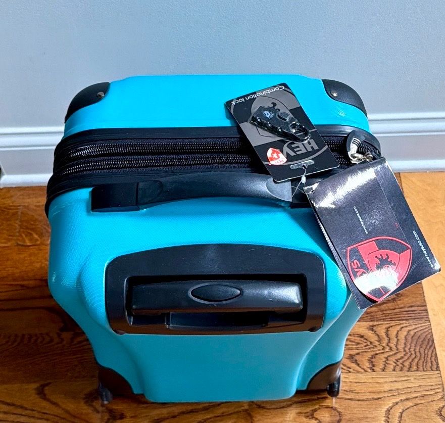 Heys Lite Cruizer 3 Carry-On Hardcase - Teal - New with Tag - photo 3