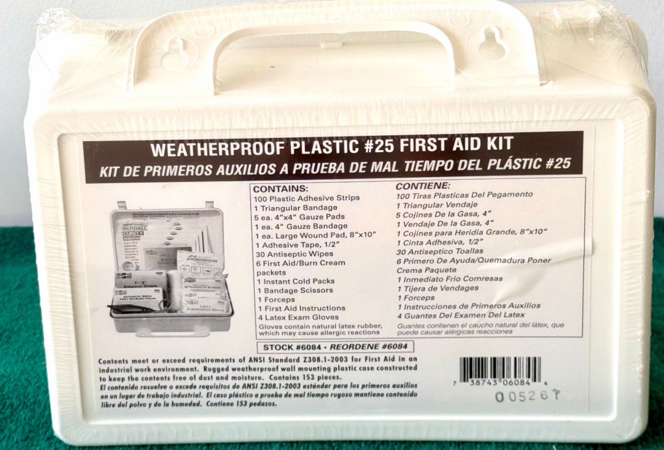 Weatherproof First Aid Kit-25 Person-Sealed-New - photo 2