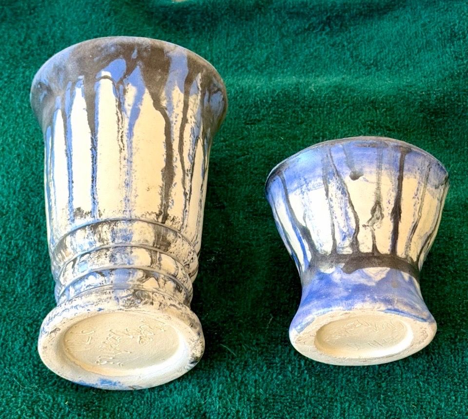 Vintage Olga Ozolins Hand Thrown Pottery Set (1979) - photo 3