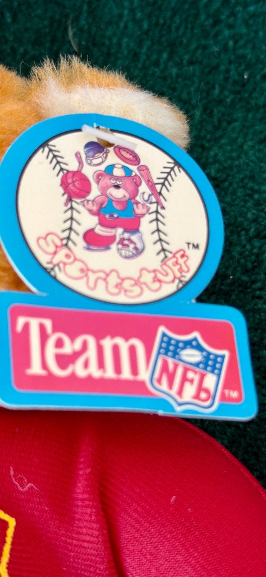 1993 Vintage NFL Plush Bears by Good Stuff - New with Tags - photo 3
