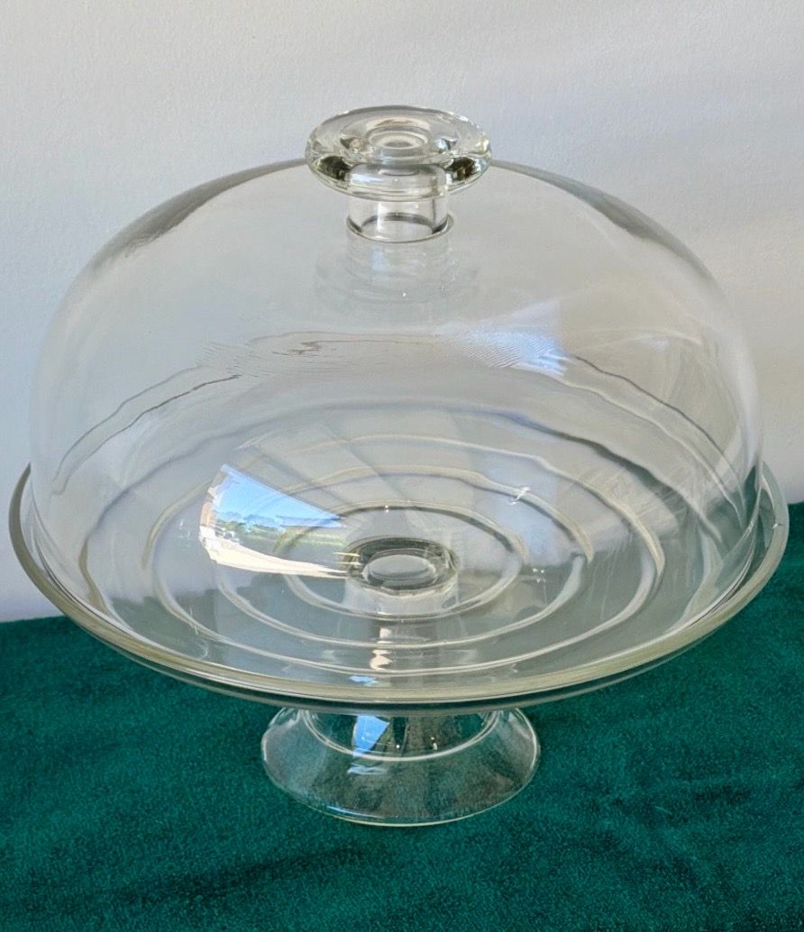 Pedestal Glass Cake Stand 12” - Converts to Punch Bowl - photo 4