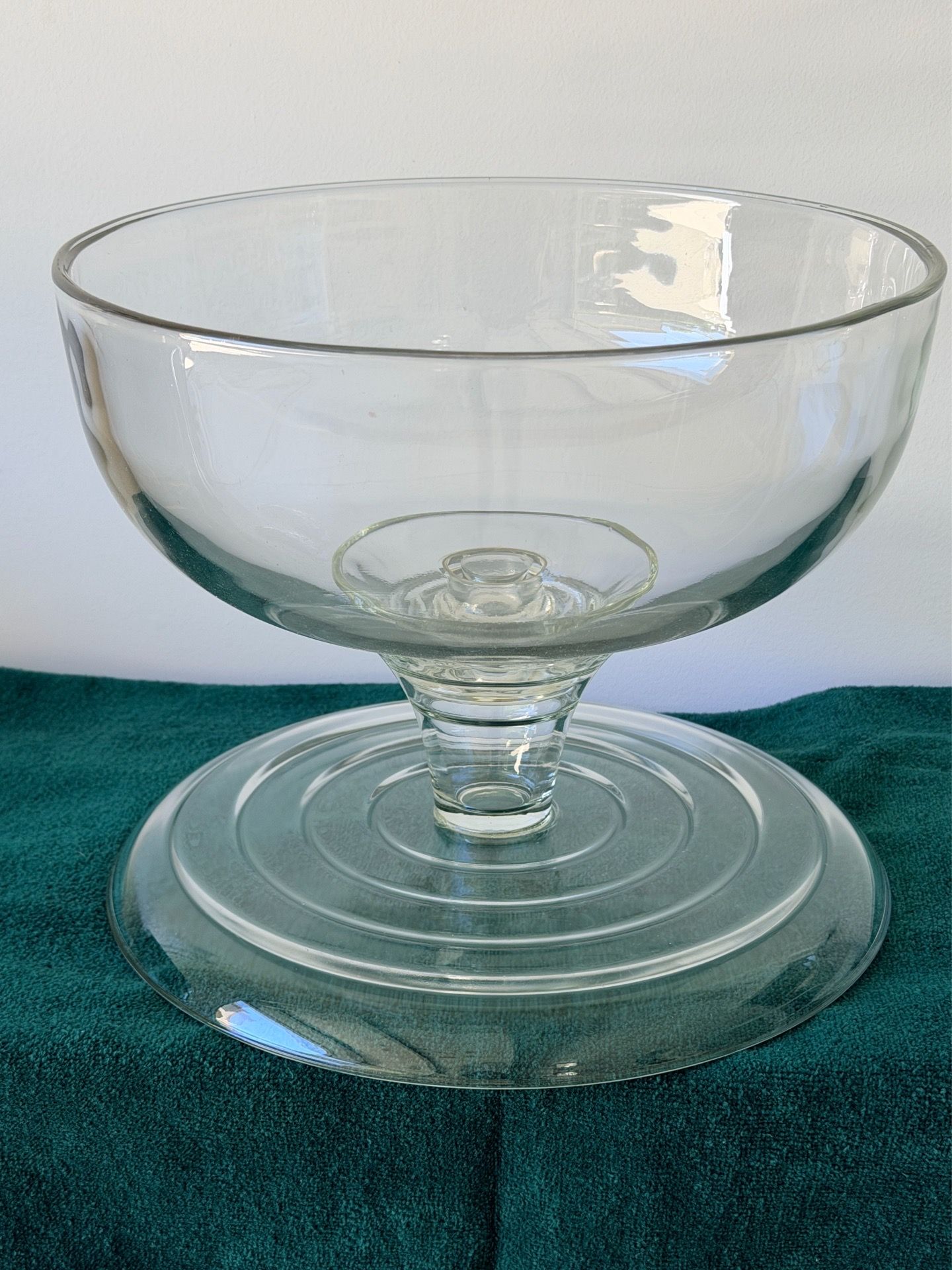 Pedestal Glass Cake Stand 12” - Converts to Punch Bowl - photo 5