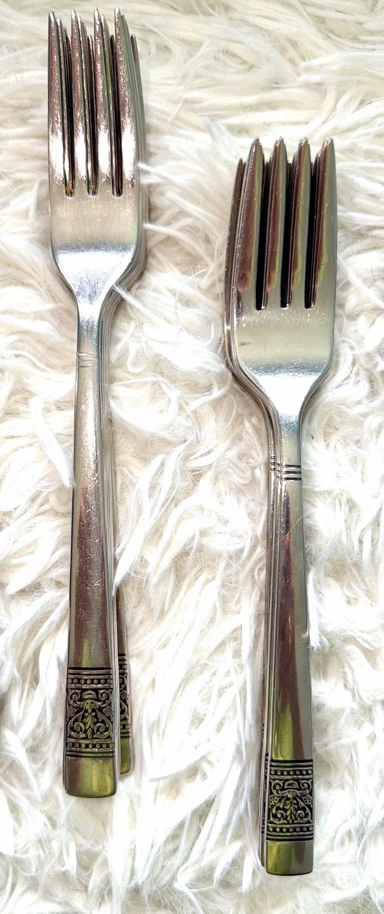 Gorham Amphora 1970s Stainless Steel Flatware Set - 58 Piece - photo 4
