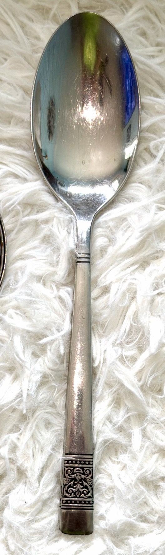 Gorham Amphora 1970s Stainless Steel Flatware Set - 58 Piece - photo 5