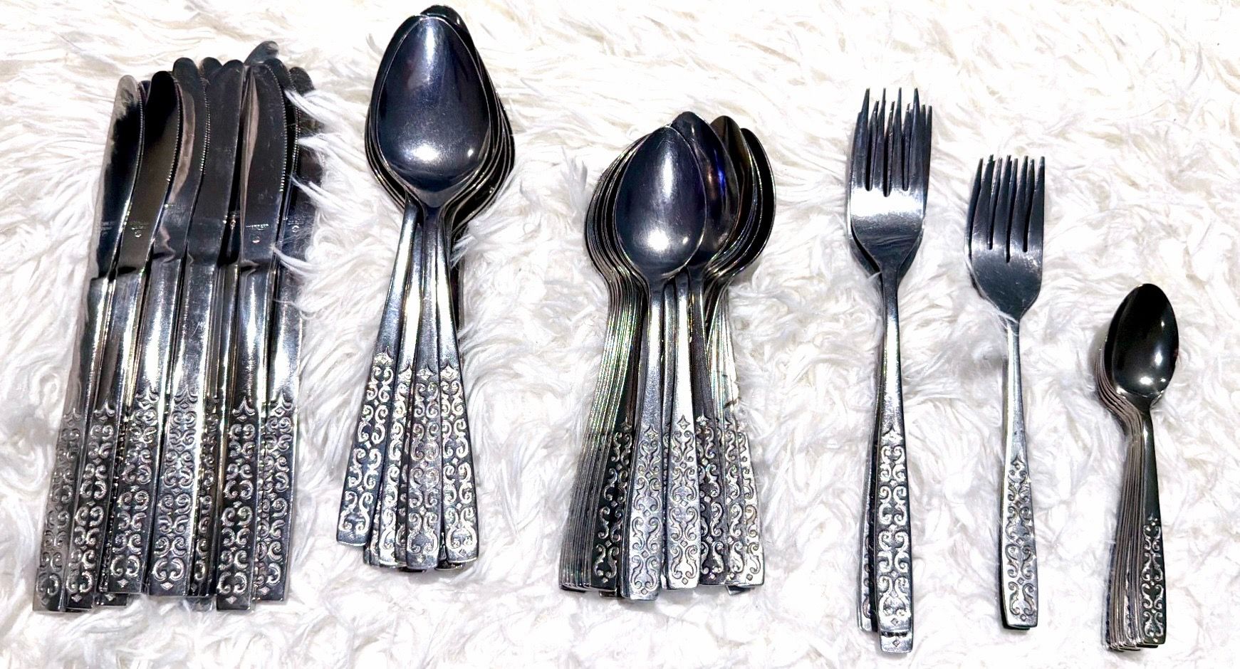 Imperial International Cadiz Stainless Steel Flatware 69pc Set