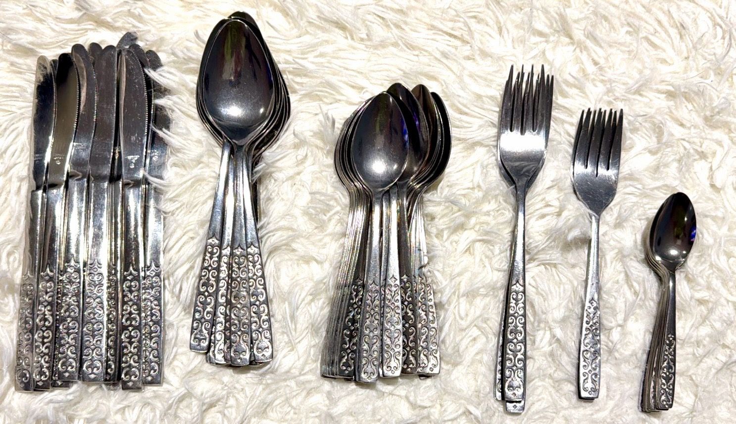 Imperial International Cadiz Stainless Steel Flatware 69pc Set - photo 3