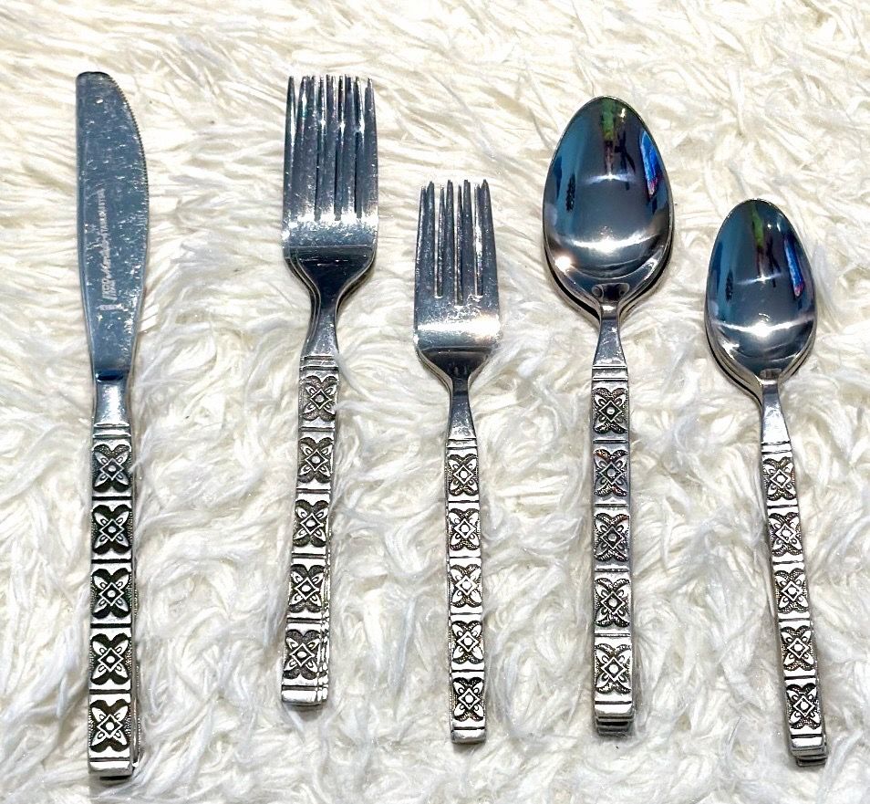 EKCO Eterna Montalo 25 Piece Stainless Steel Flatware Set - photo 2
