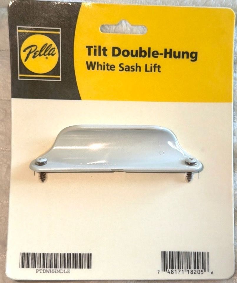Pella ProLine White Tilt Double-Hung Window Lift Handle