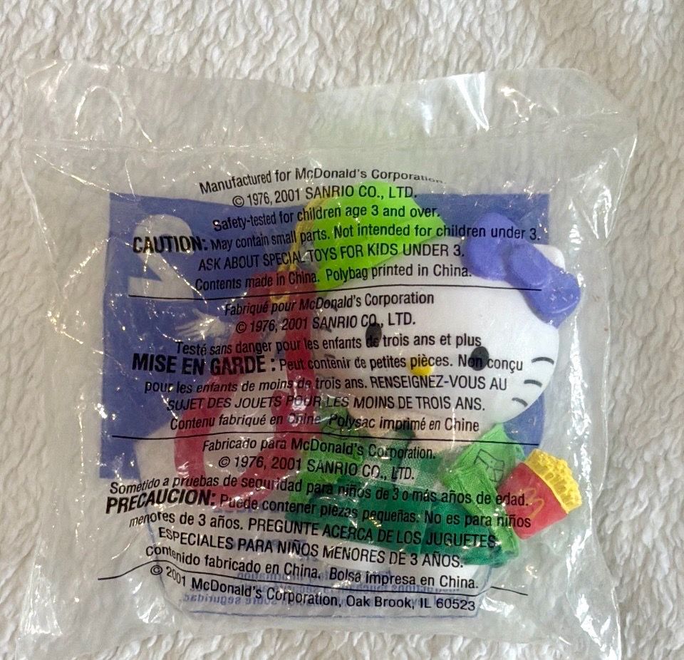 McDonald’s Happy Meal Plush Toys: 1998 Kovu & 2001 Hello Kitty - photo 5