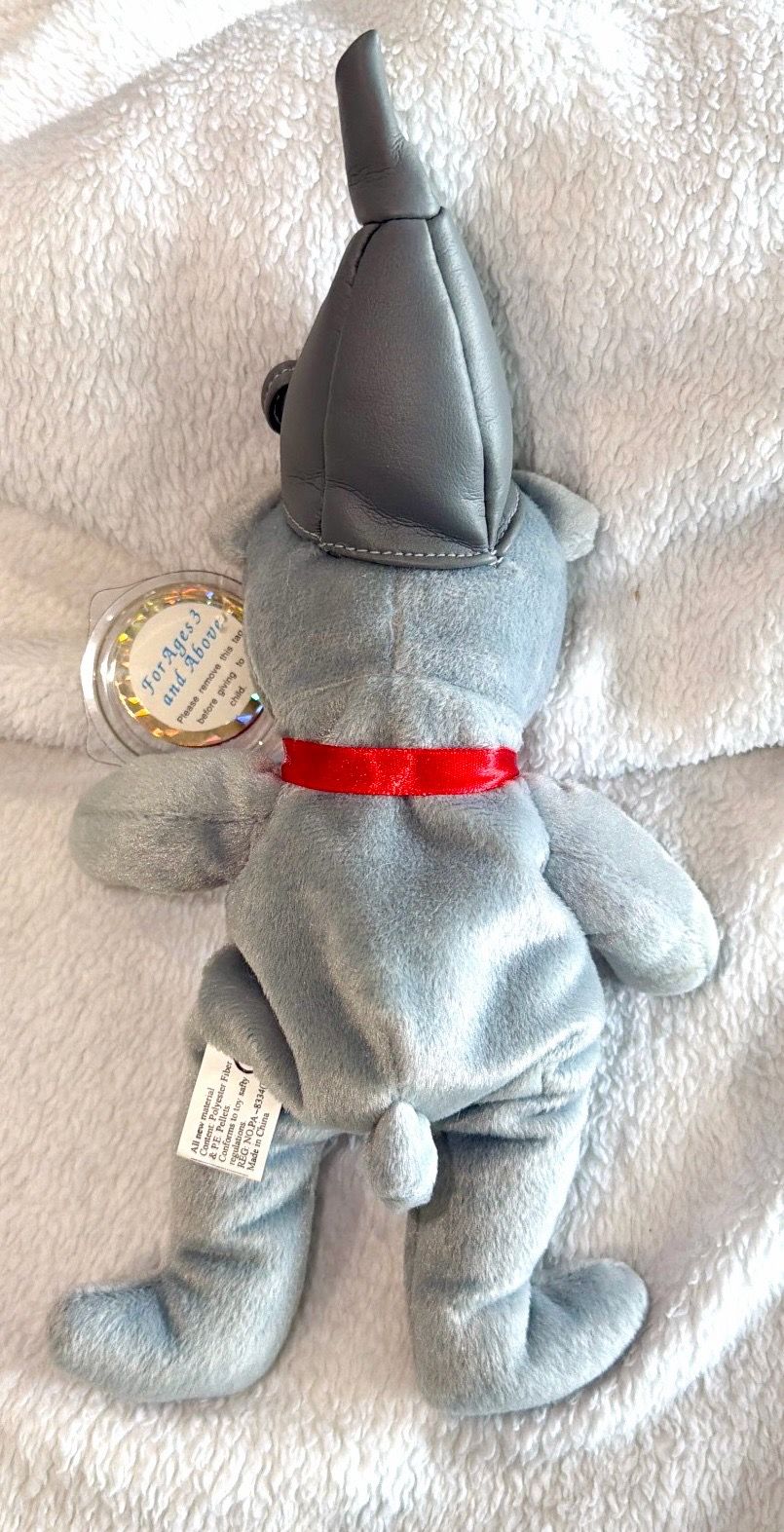 Celebrity Bear The Tin Man Wizard of Oz 12” Beanie Bear #41 - photo 3