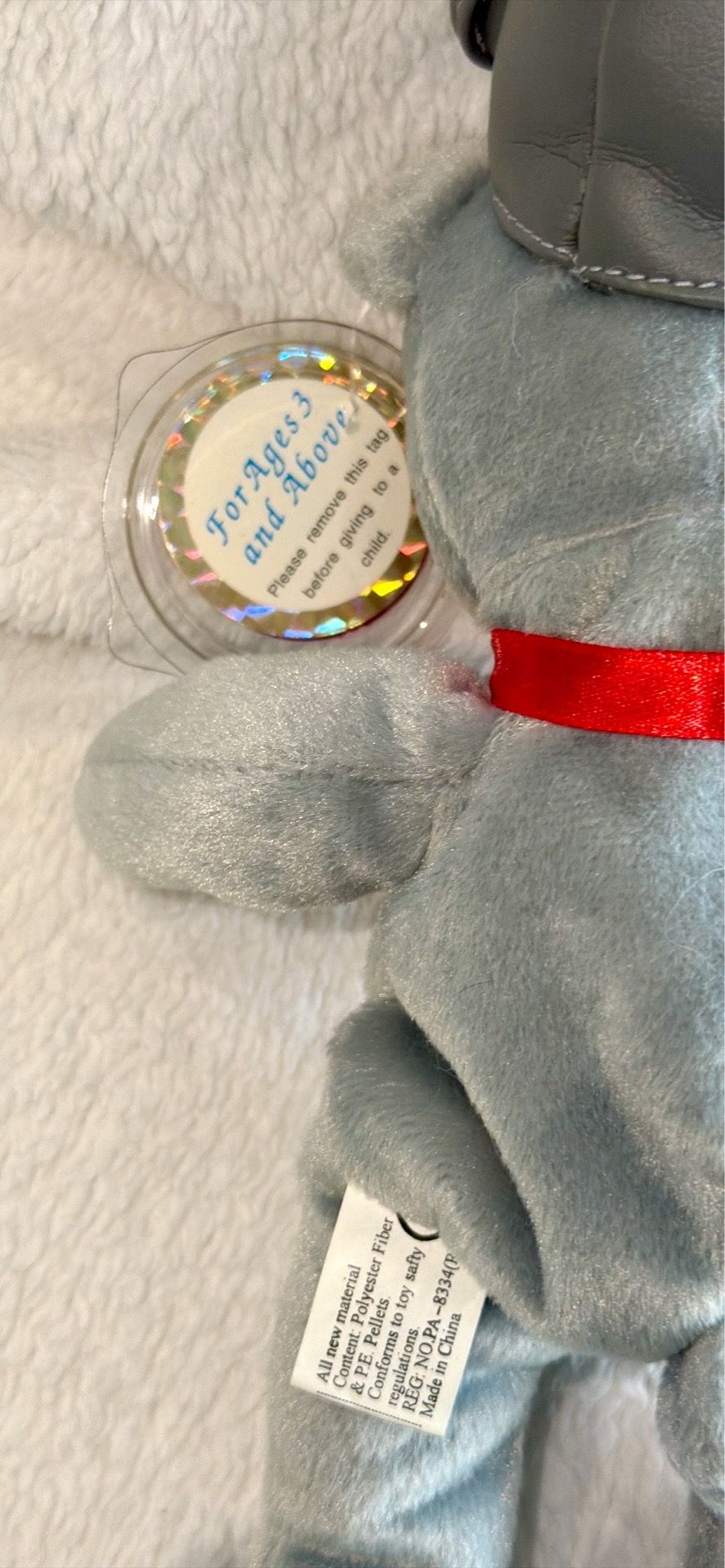 Celebrity Bear The Tin Man Wizard of Oz 12” Beanie Bear #41 - photo 4