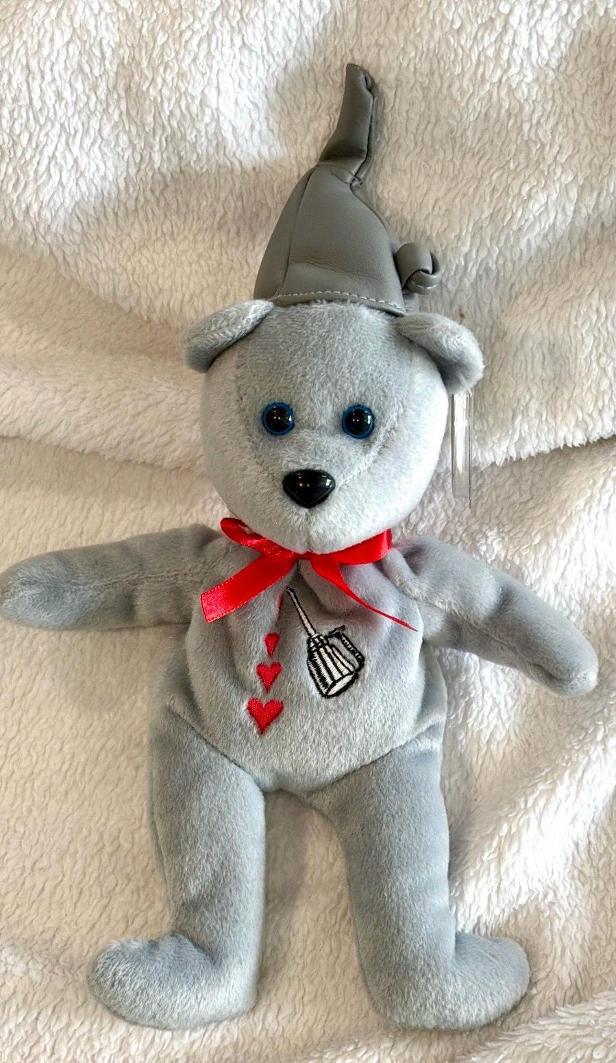 Celebrity Bear The Tin Man Wizard of Oz 12” Beanie Bear #41 - photo 5