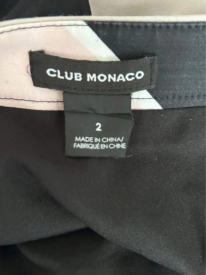 Club Monaco pink/black skirt - photo 3