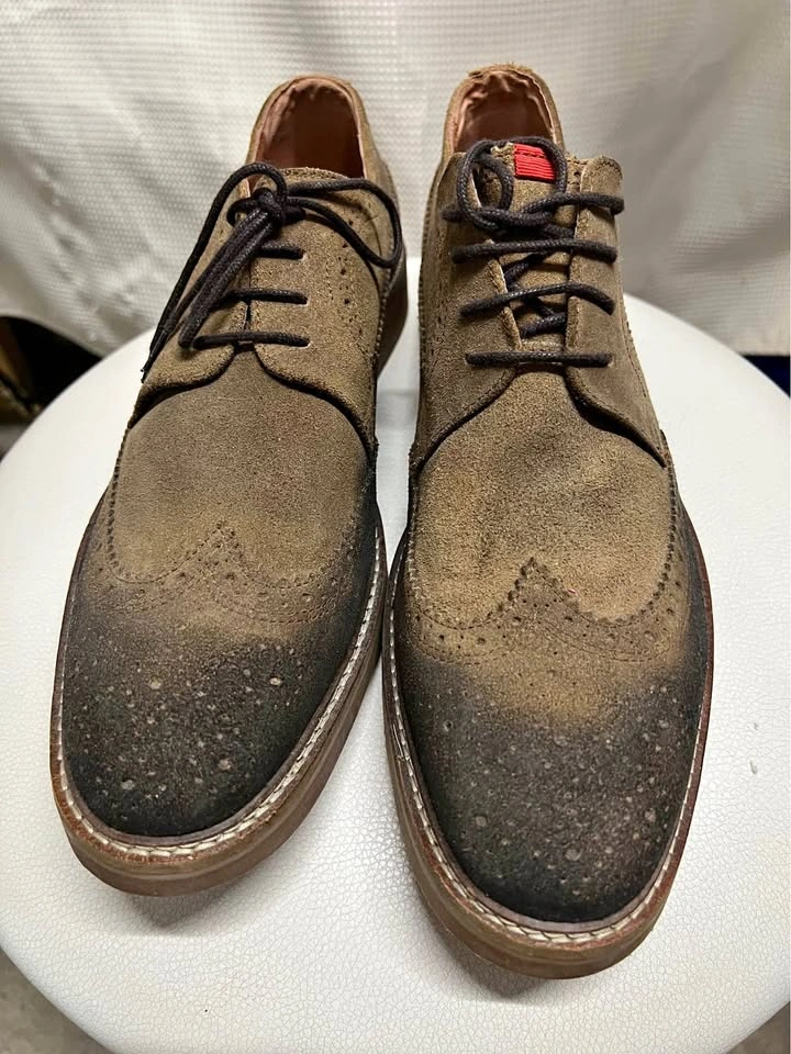 ⚽ Leather Shoes- 12