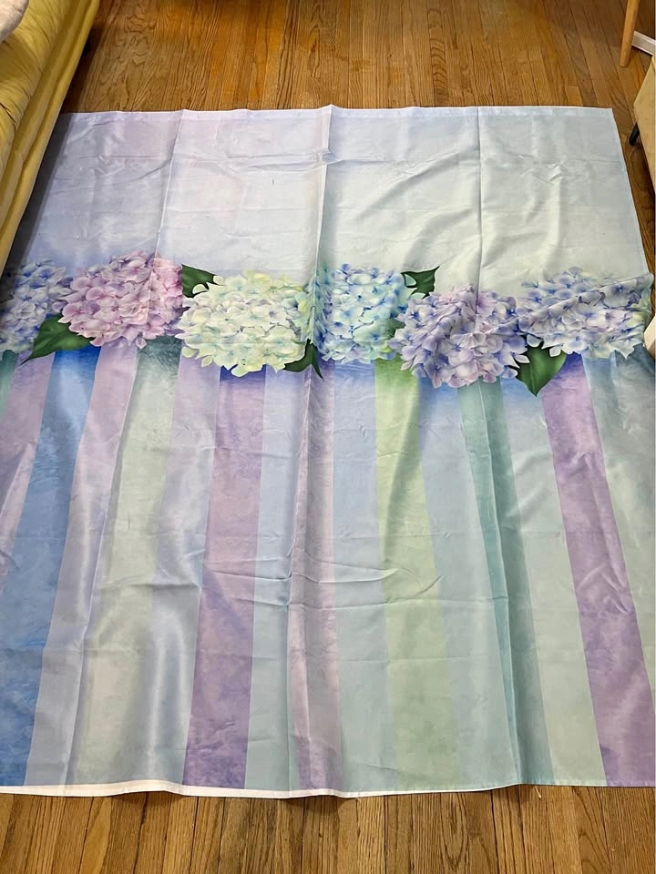 ⚽ New Pastel color Shower Curtains