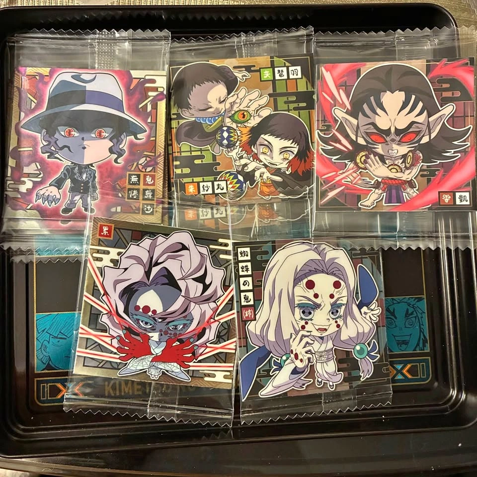 ⚽️ Demon Slayer - 1x Sealed Sticker! Demons 😳