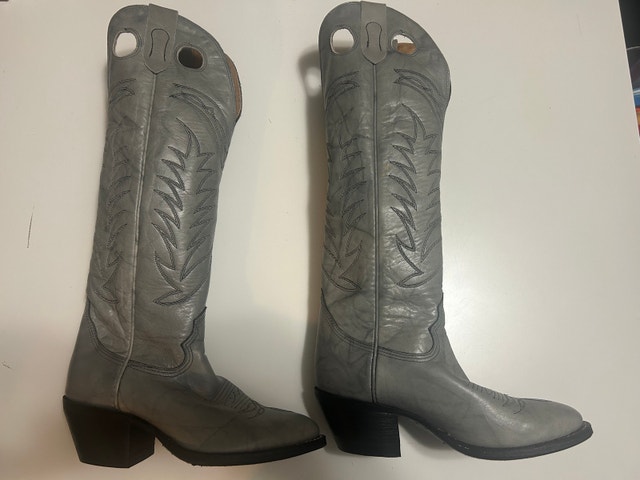 Brand New Alberta Boots Western Stampede Leather Cowboy Boots