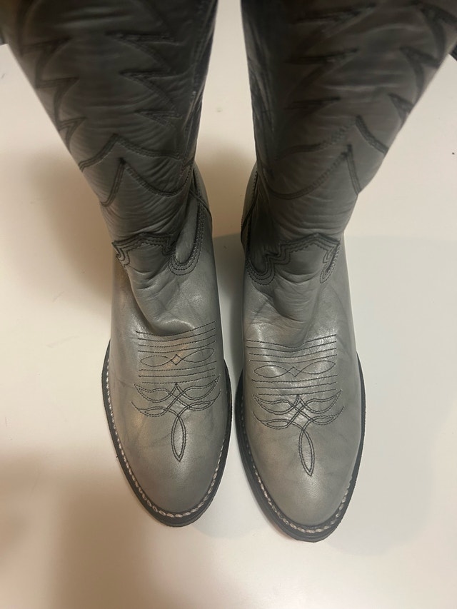 Brand New Alberta Boots Western Stampede Leather Cowboy Boots - photo 5