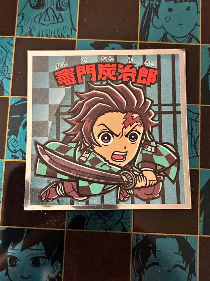 ⚽️ Demon Slayer - 1x sticker, battle Tanjiro!