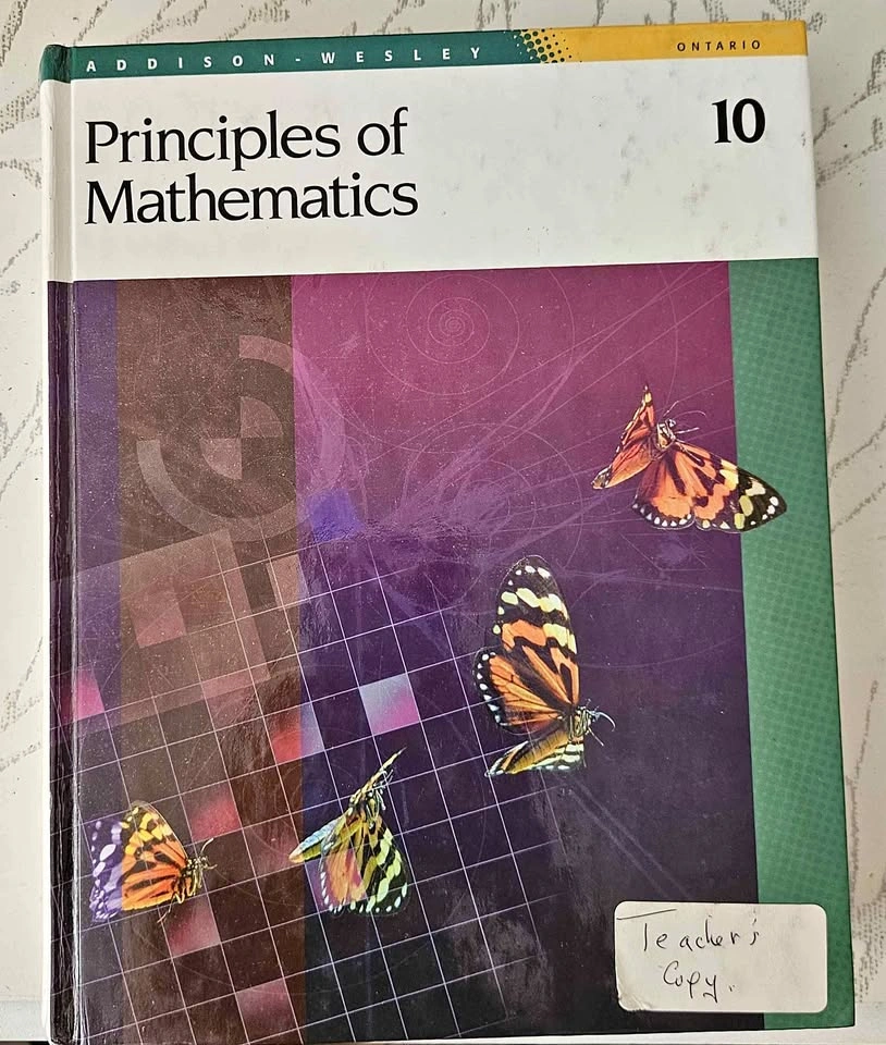 NEW Principles of Mathematics 10