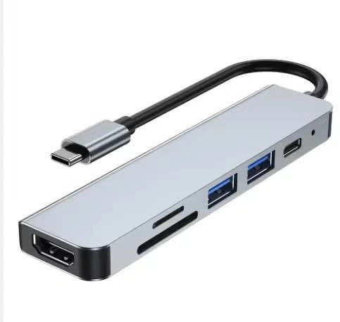USB-C Multiport Adapter Hub 6 in 1 - photo 2