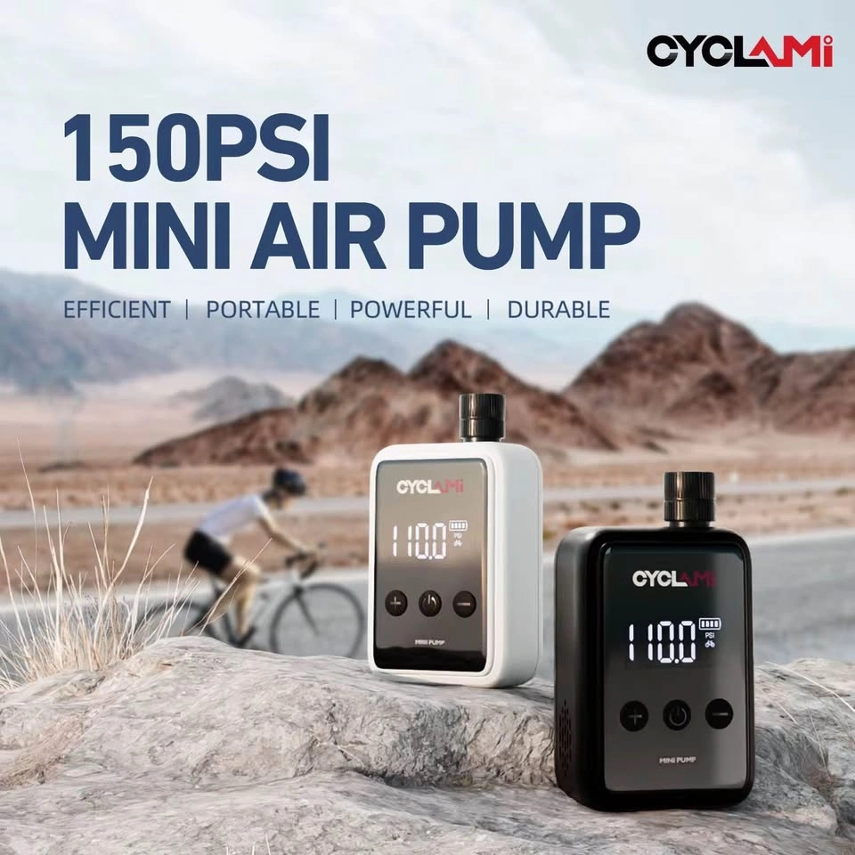 Portable Air Pump 150 Psi, tire inflator, car, bicycle - photo 2