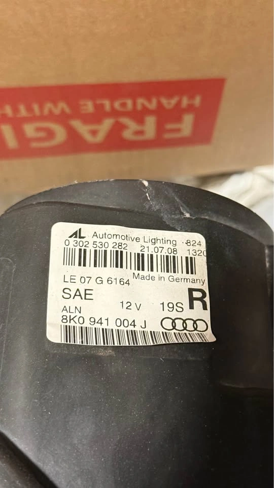 OEM Audi A4 S4 B8 Headlight Left & Right Pair ⚽ - photo 2