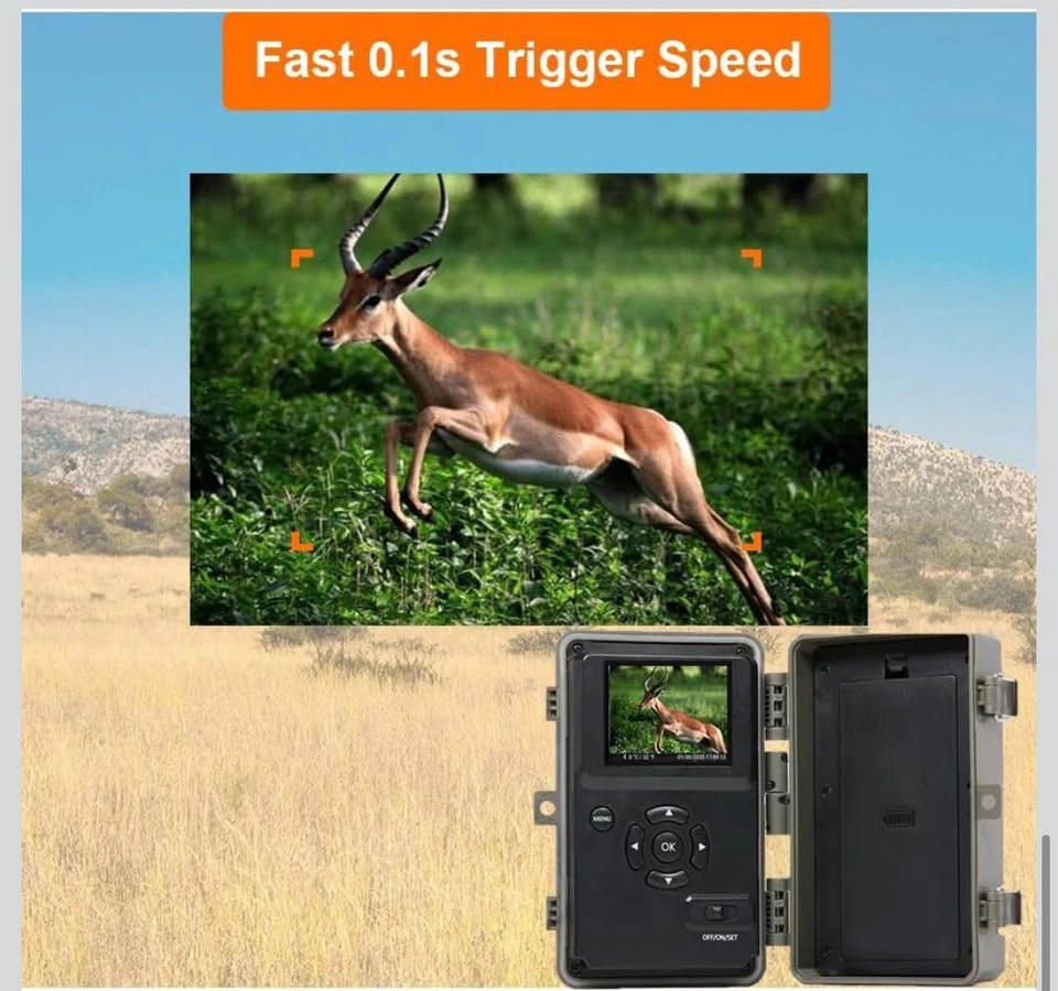 GardePro A3S Trail Camera (64MP, 1296P, 0.1s Trigger) - photo 5