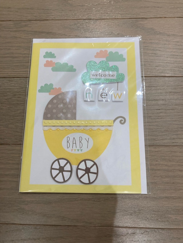 ⚽️C.R. Gibson Baby Greeting Card