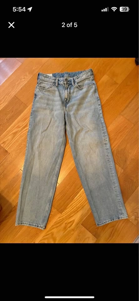 H&M loose jeans mens