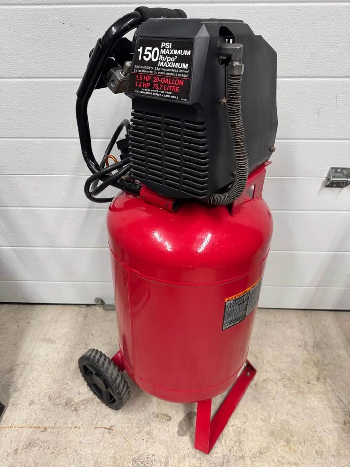 Craftsman 20gal 150psi Vertical Air Compressor - photo 4