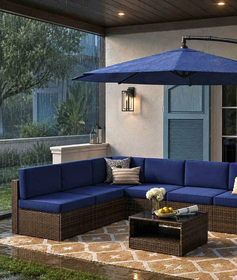 Brand New 7-Piece Patio Sectional Set - Unassembled