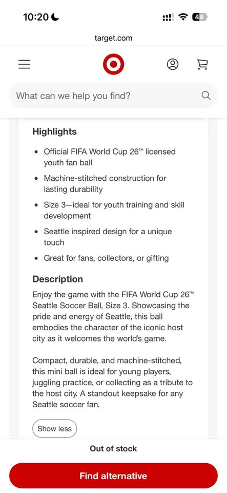 We Are Seattle Soccer Ball - photo 2