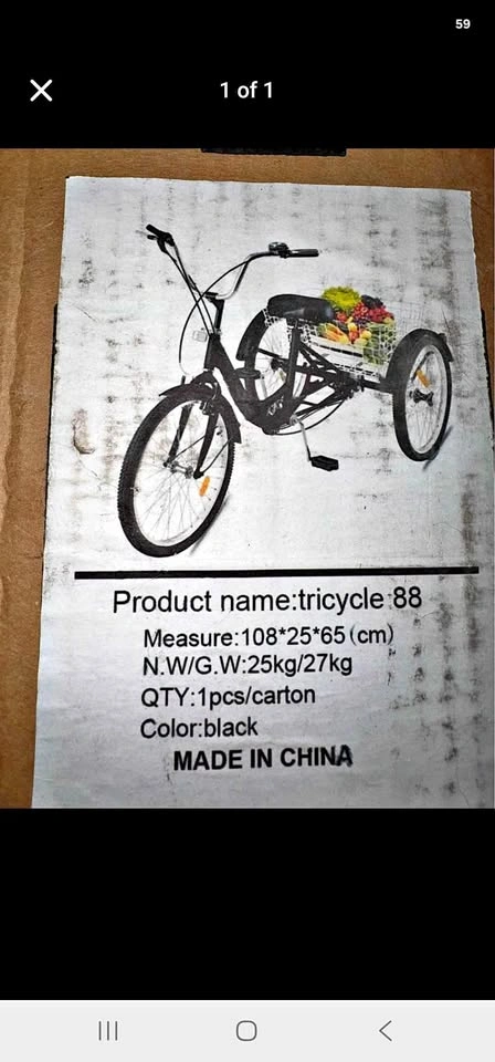Black Tricycle 88