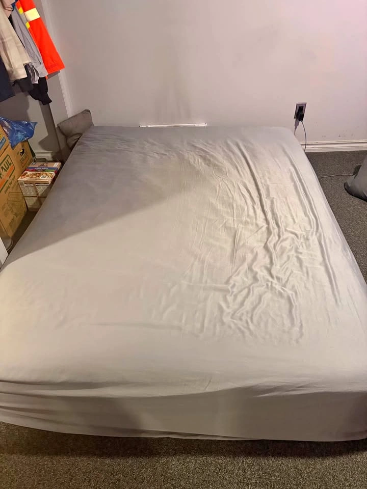 Sealy Mattress with Box Spring and Frame
